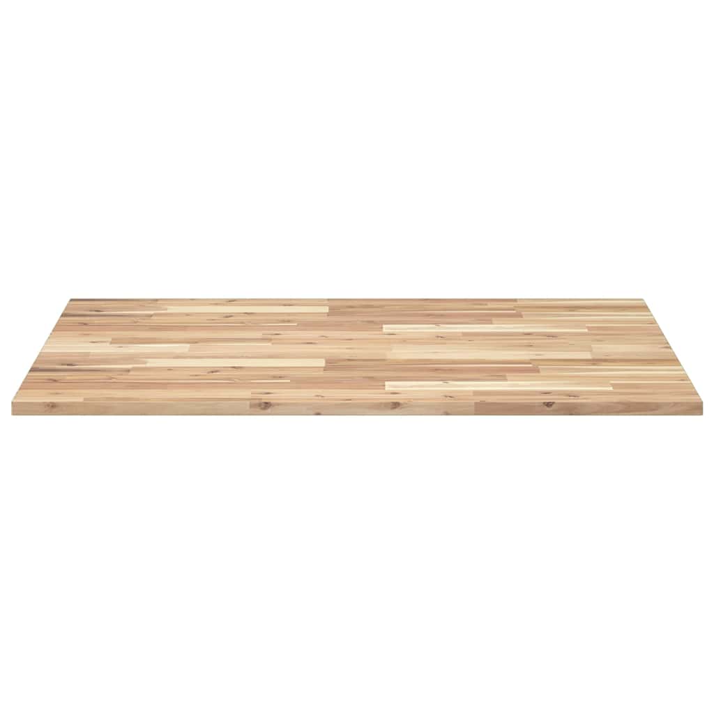 Tafelblad rechthoekig 100x80x2 cm massief acaciahout is nu te koop bij PeponiXL, paradijselijk wonen!