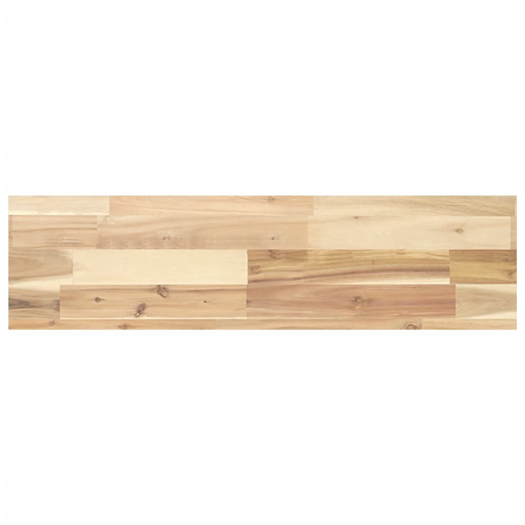 Tafelblad rechthoekig 100x20x4 cm massief acaciahout is nu te koop bij PeponiXL, paradijselijk wonen!