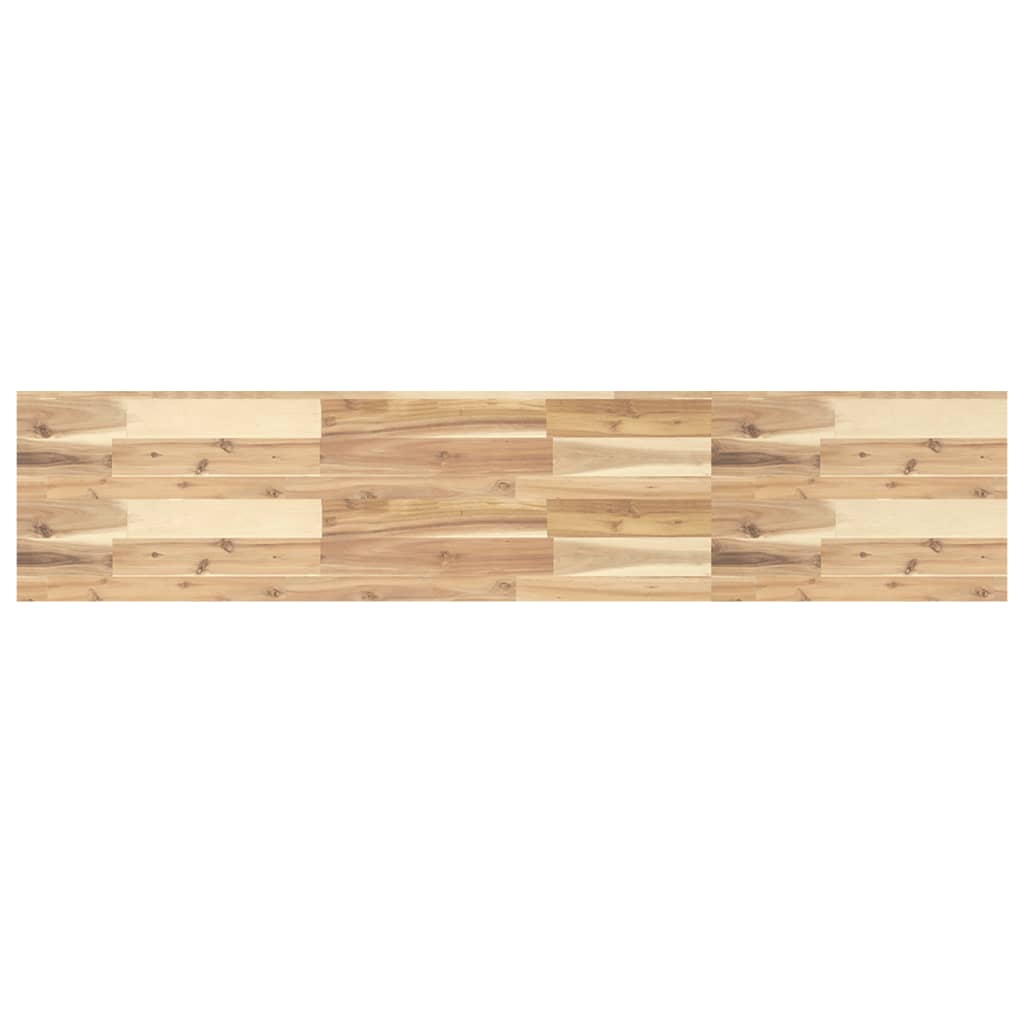Tafelblad rechthoekig 120x30x4 cm massief acaciahout is nu te koop bij PeponiXL, paradijselijk wonen!