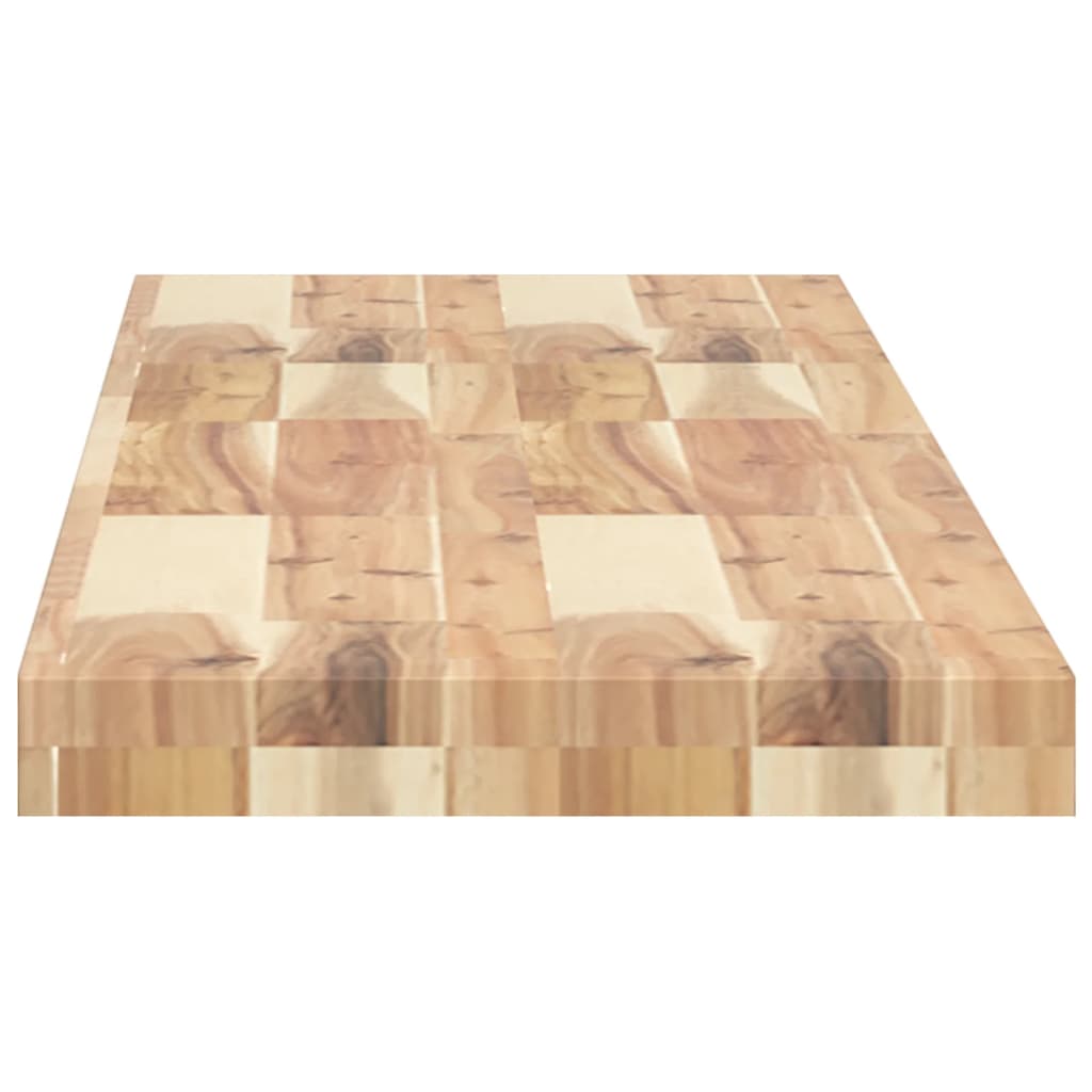 Tafelblad rechthoekig 120x30x4 cm massief acaciahout is nu te koop bij PeponiXL, paradijselijk wonen!