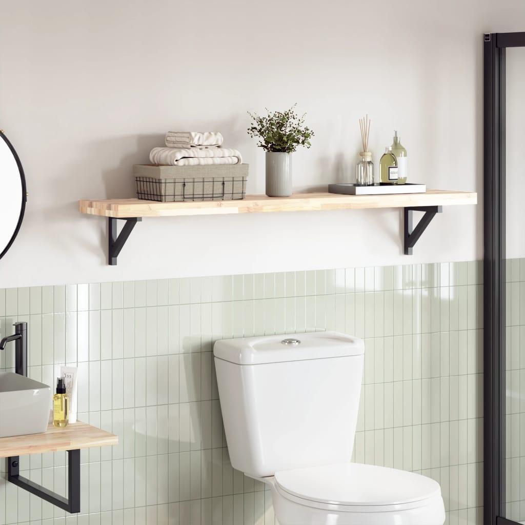 Tafelblad rechthoekig 140x30x4 cm massief acaciahout is nu te koop bij PeponiXL, paradijselijk wonen!