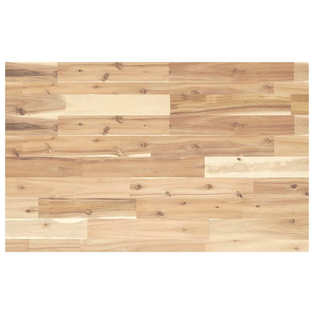 Tafelblad rechthoekig 80x50x4 cm massief acaciahout is nu te koop bij PeponiXL, paradijselijk wonen!