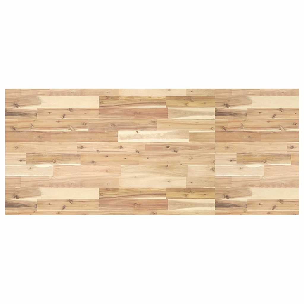 Tafelblad rechthoekig 120x60x4 cm massief acaciahout is nu te koop bij PeponiXL, paradijselijk wonen!