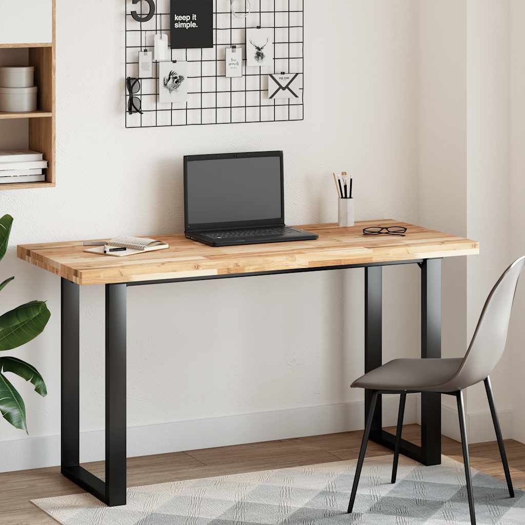 Tafelblad rechthoekig 120x60x4 cm massief acaciahout is nu te koop bij PeponiXL, paradijselijk wonen!