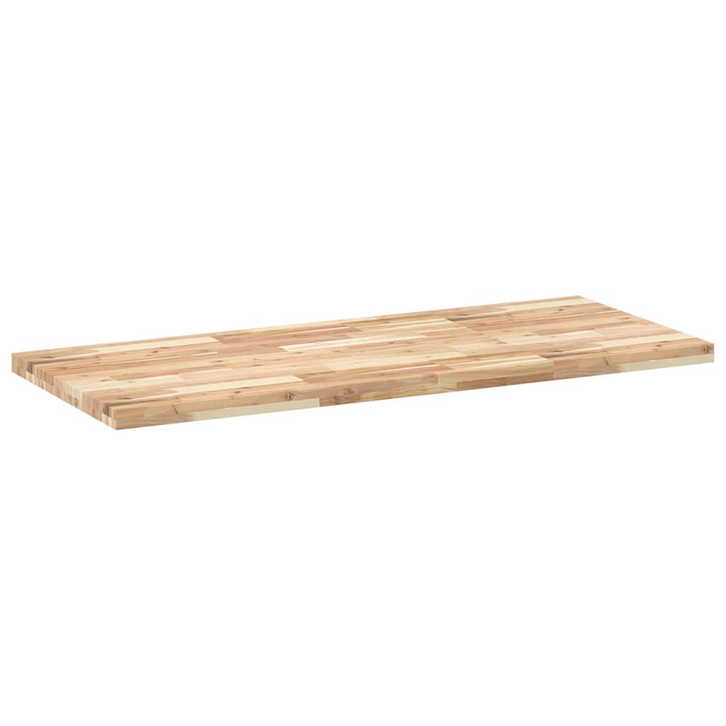 Tafelblad rechthoekig 120x60x4 cm massief acaciahout is nu te koop bij PeponiXL, paradijselijk wonen!