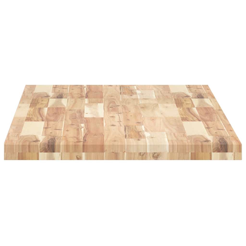 Tafelblad rechthoekig 120x60x4 cm massief acaciahout is nu te koop bij PeponiXL, paradijselijk wonen!