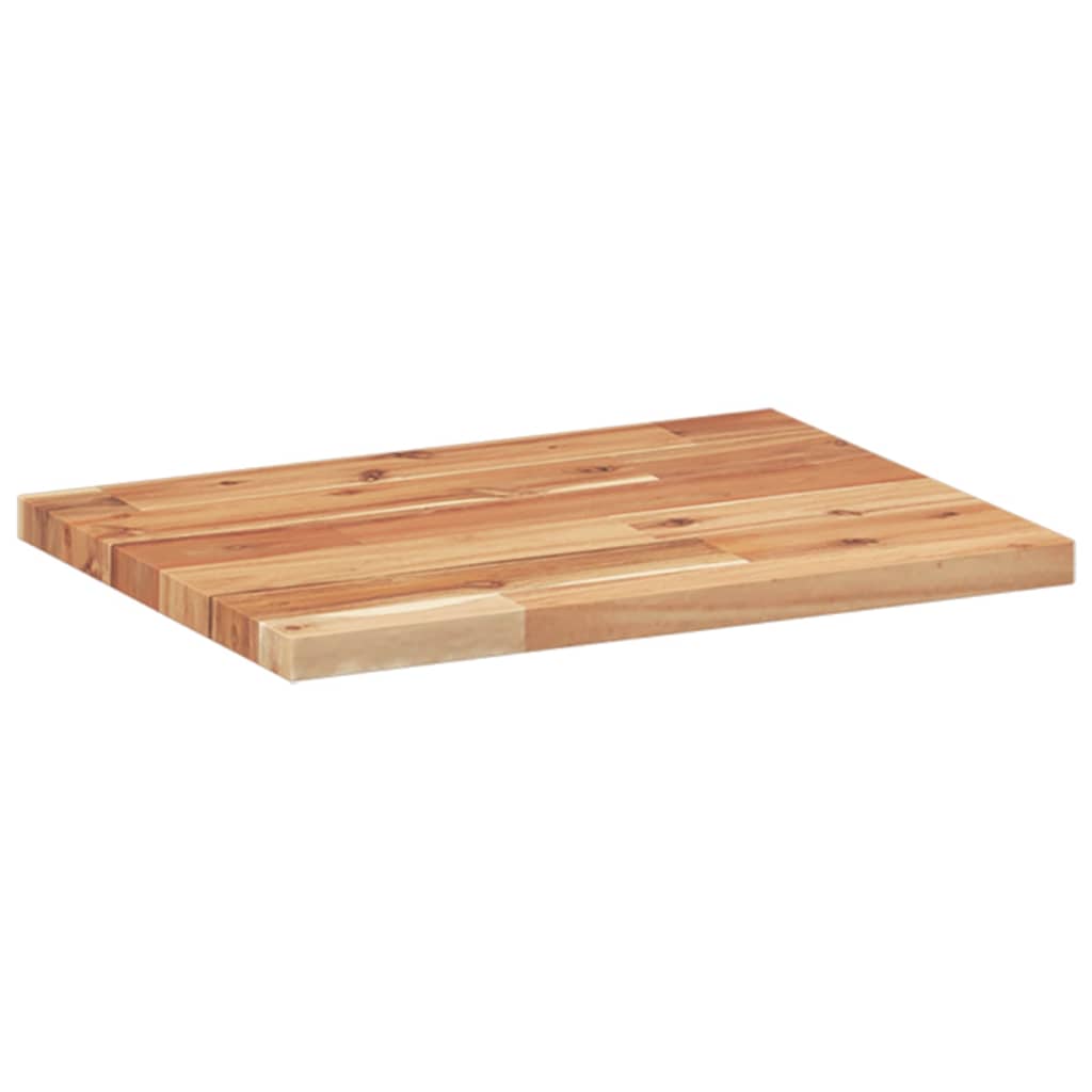 Tafelblad rechthoekig 60x30x2 cm massief acaciahout is nu te koop bij PeponiXL, paradijselijk wonen!