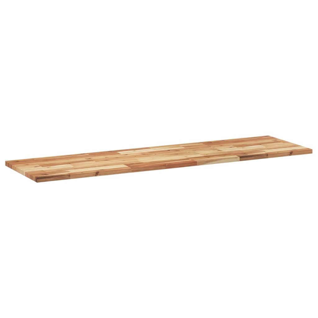 Tafelblad rechthoekig 120x40x2 cm massief acaciahout is nu te koop bij PeponiXL, paradijselijk wonen!