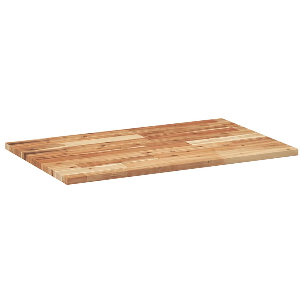 Tafelblad rechthoekig 80x50x2 cm massief acaciahout is nu te koop bij PeponiXL, paradijselijk wonen!