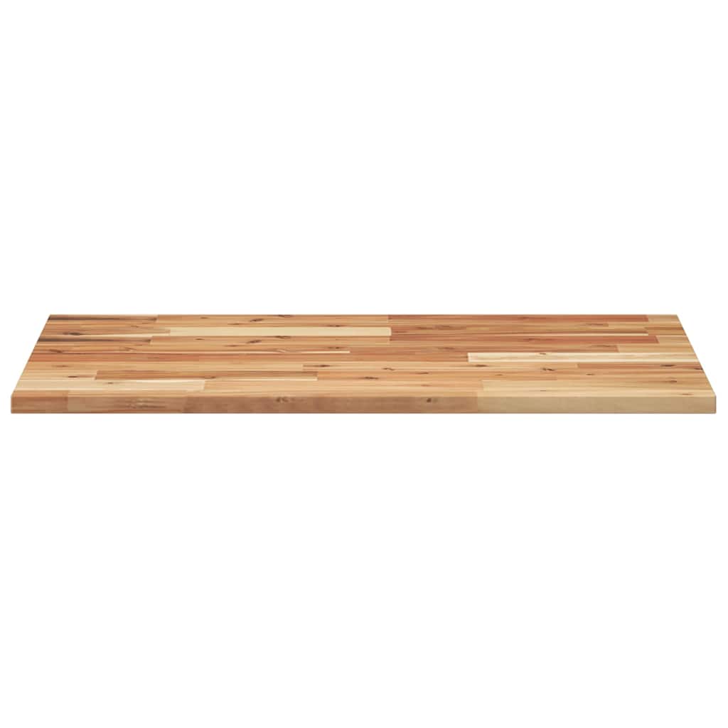 Tafelblad rechthoekig 100x50x2 cm massief acaciahout is nu te koop bij PeponiXL, paradijselijk wonen!
