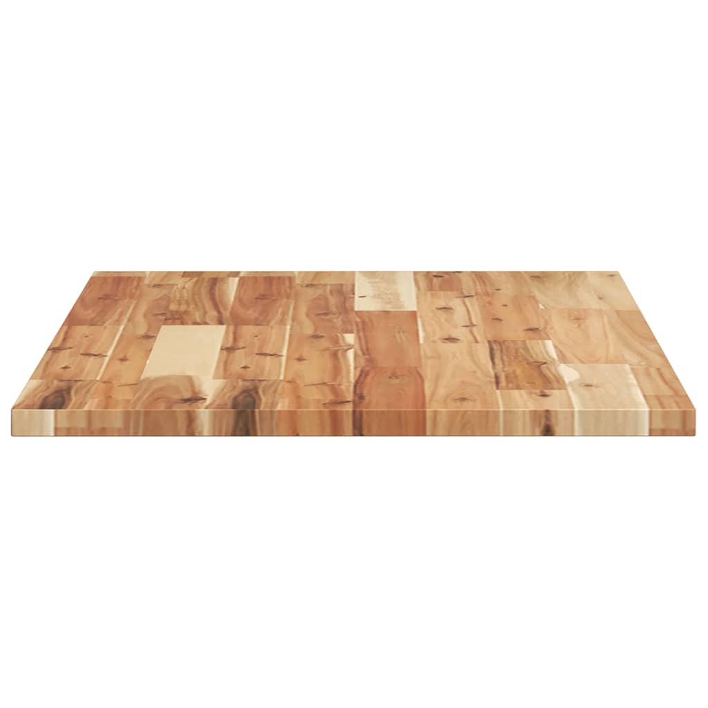 Tafelblad rechthoekig 100x50x2 cm massief acaciahout is nu te koop bij PeponiXL, paradijselijk wonen!
