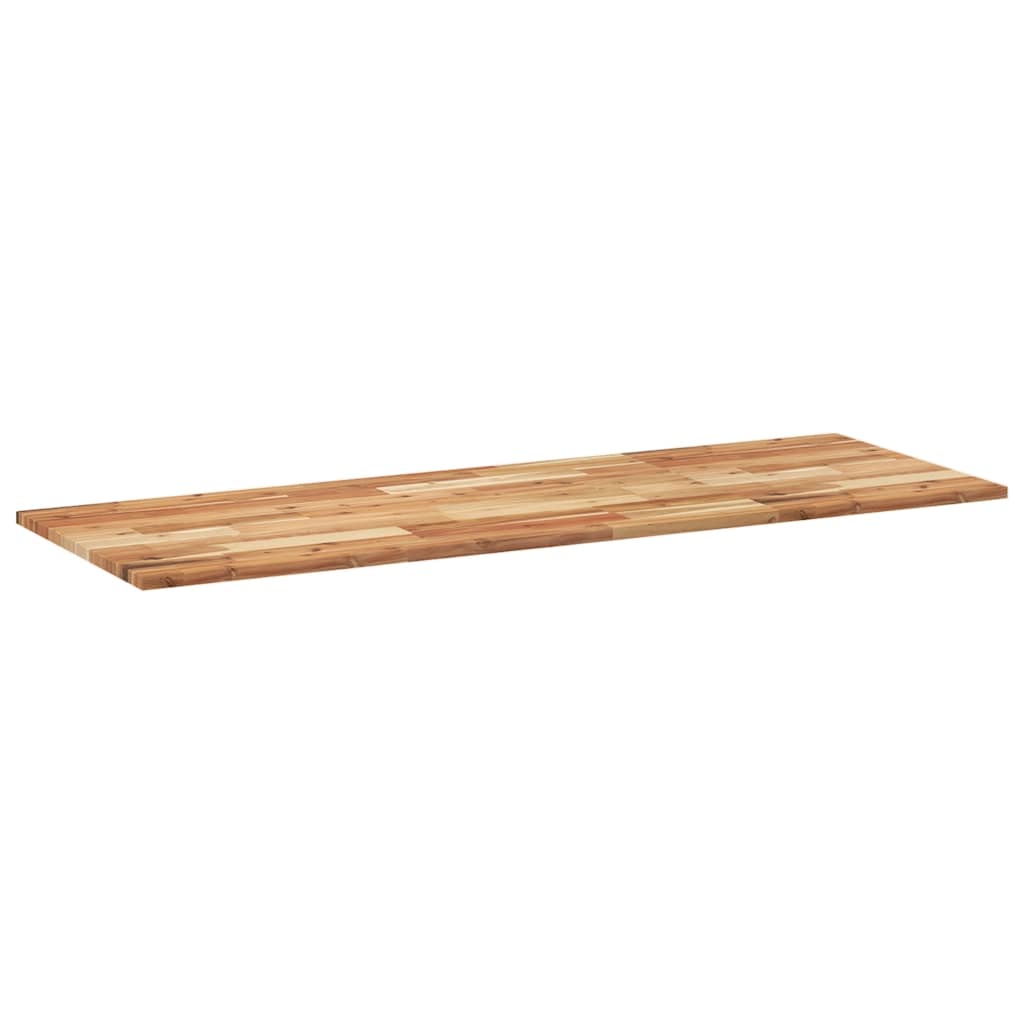 Tafelblad rechthoekig 120x50x2 cm massief acaciahout is nu te koop bij PeponiXL, paradijselijk wonen!