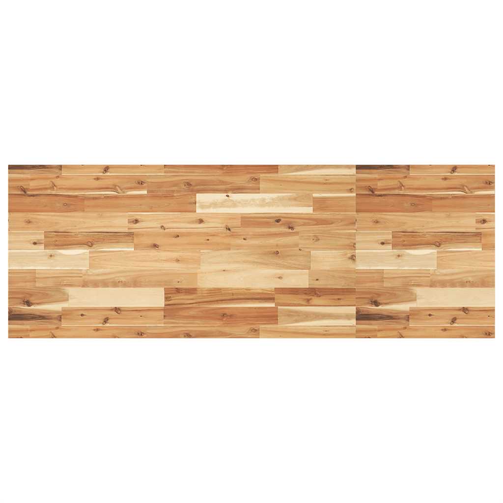 Tafelblad rechthoekig 140x50x2 cm massief acaciahout is nu te koop bij PeponiXL, paradijselijk wonen!