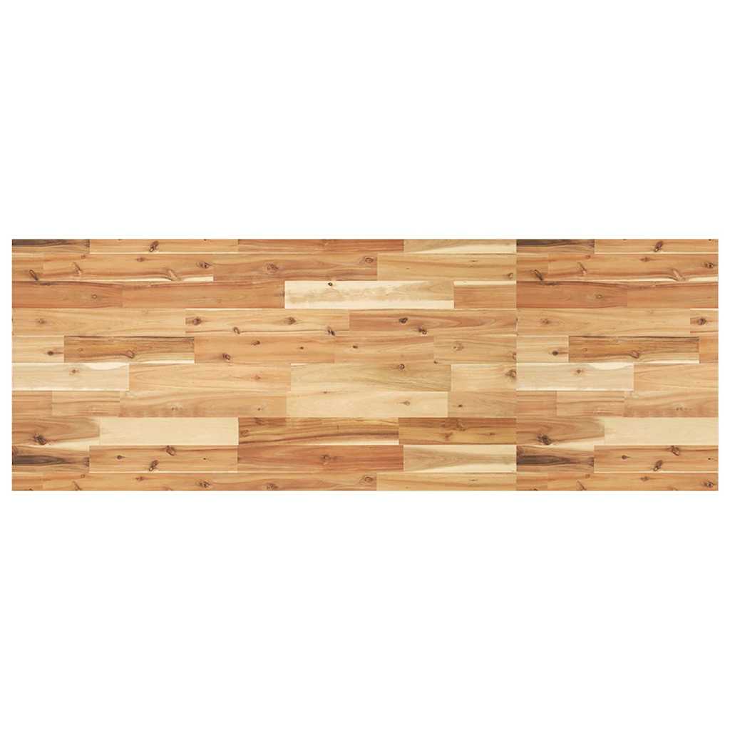 Tafelblad rechthoekig 160x50x2 cm massief acaciahout is nu te koop bij PeponiXL, paradijselijk wonen!