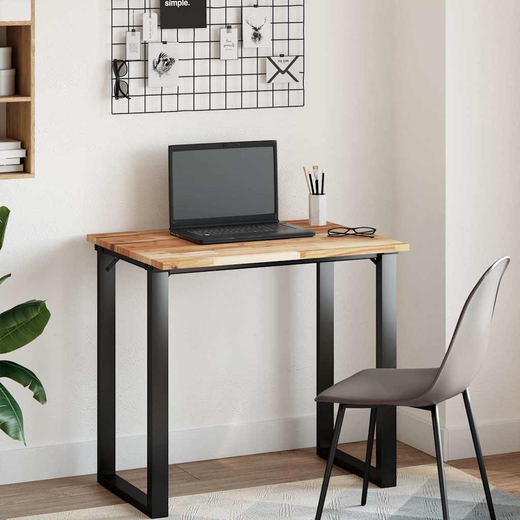 Tafelblad rechthoekig 100x60x2 cm massief acaciahout is nu te koop bij PeponiXL, paradijselijk wonen!