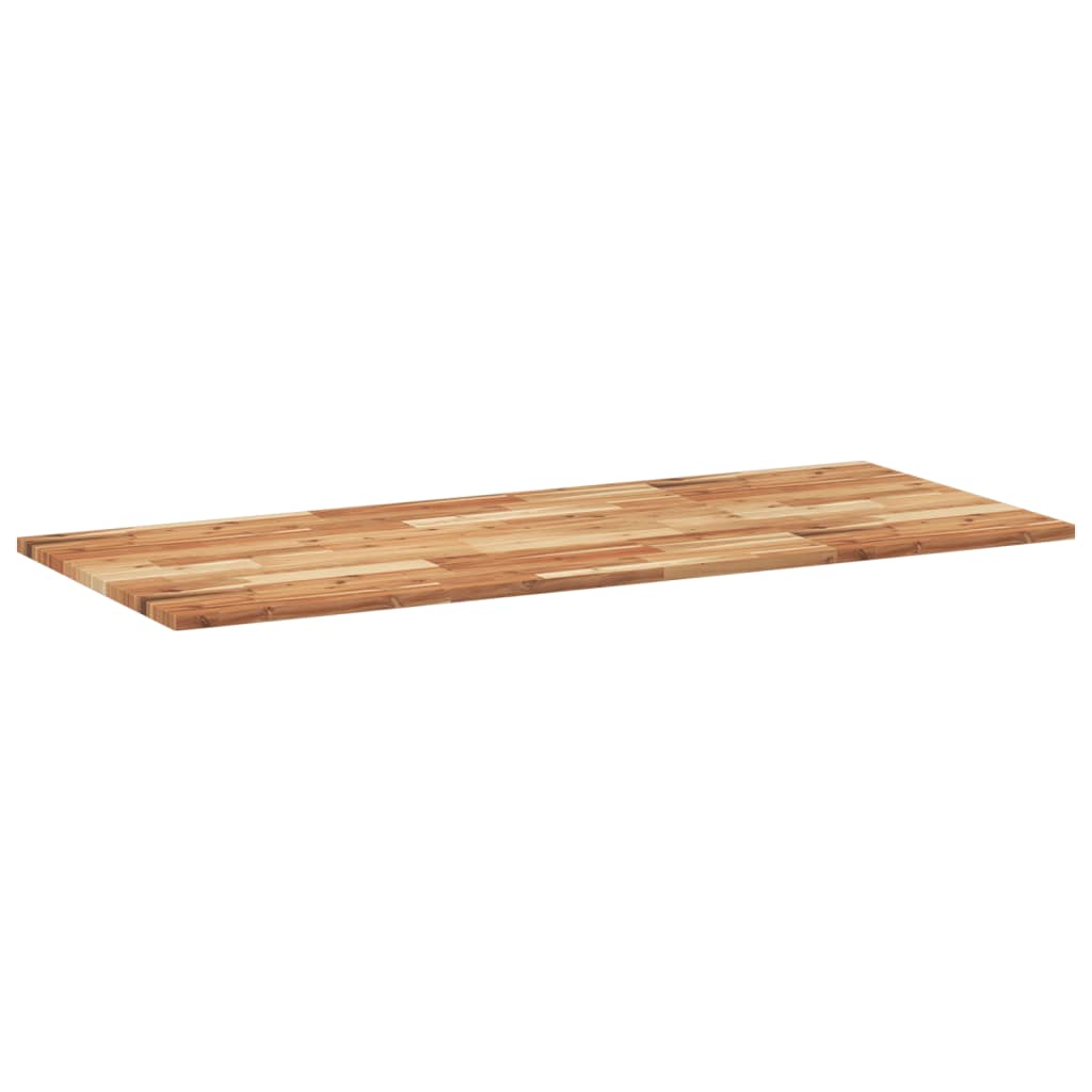 Tafelblad rechthoekig 140x60x2 cm massief acaciahout is nu te koop bij PeponiXL, paradijselijk wonen!