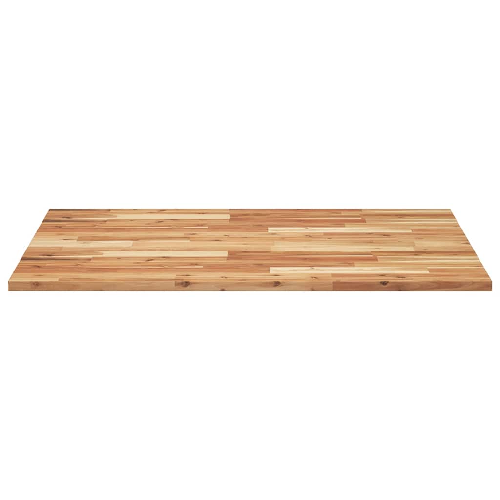 Tafelblad rechthoekig 100x80x2 cm massief acaciahout is nu te koop bij PeponiXL, paradijselijk wonen!