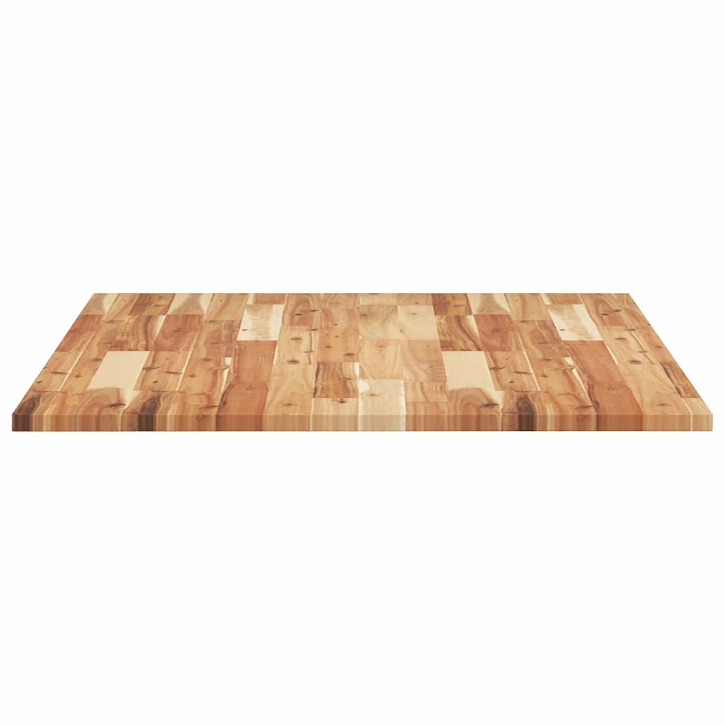 Tafelblad rechthoekig 100x80x2 cm massief acaciahout is nu te koop bij PeponiXL, paradijselijk wonen!
