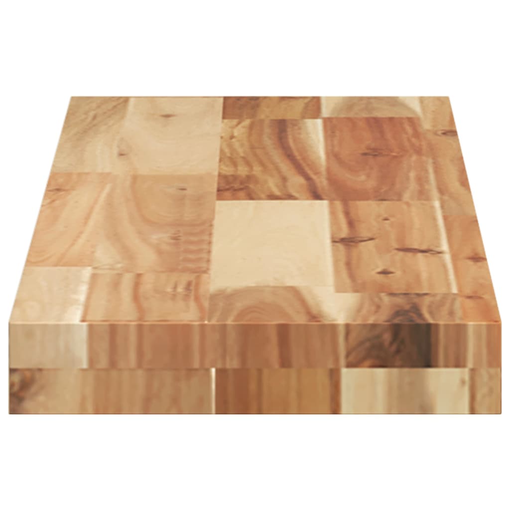 Tafelblad rechthoekig 100x20x4 cm massief acaciahout is nu te koop bij PeponiXL, paradijselijk wonen!