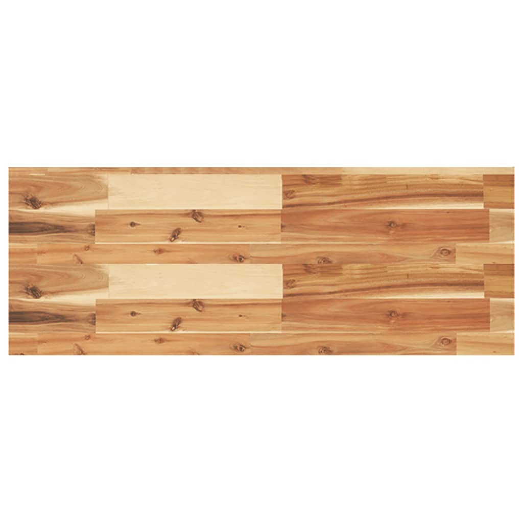 Tafelblad rechthoekig 100x30x4 cm massief acaciahout is nu te koop bij PeponiXL, paradijselijk wonen!