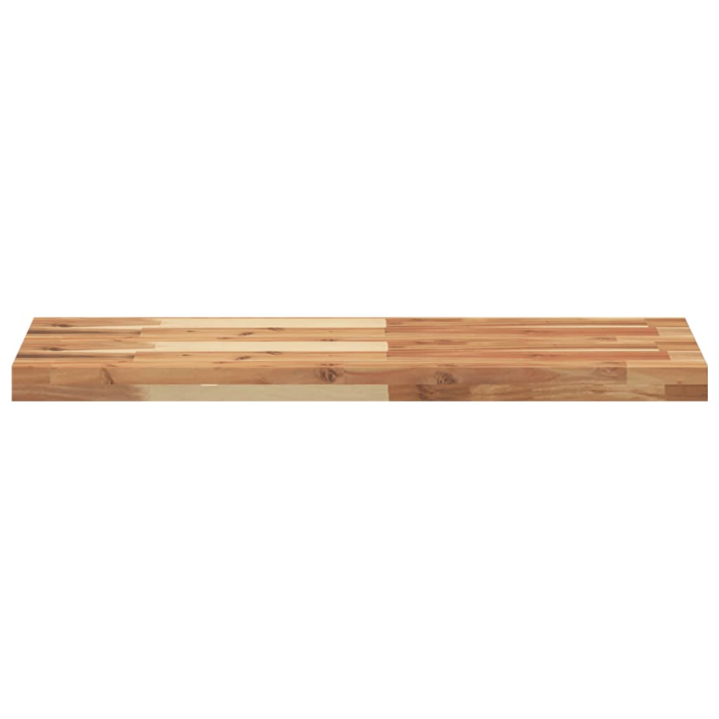Tafelblad rechthoekig 100x30x4 cm massief acaciahout is nu te koop bij PeponiXL, paradijselijk wonen!