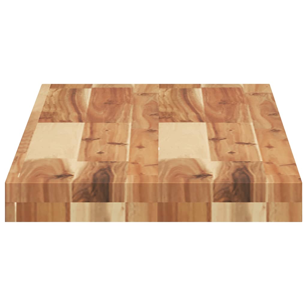 Tafelblad rechthoekig 100x30x4 cm massief acaciahout is nu te koop bij PeponiXL, paradijselijk wonen!