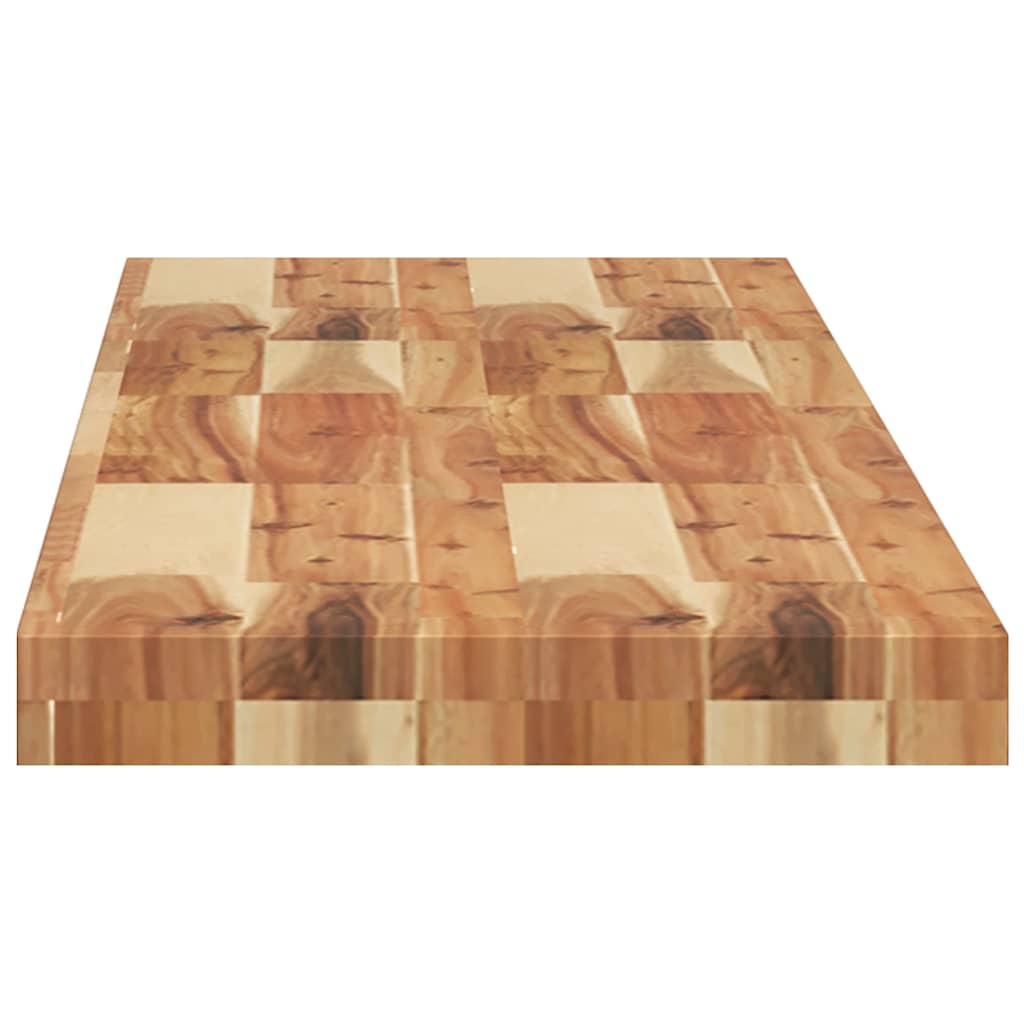 Tafelblad rechthoekig 120x30x4 cm massief acaciahout is nu te koop bij PeponiXL, paradijselijk wonen!