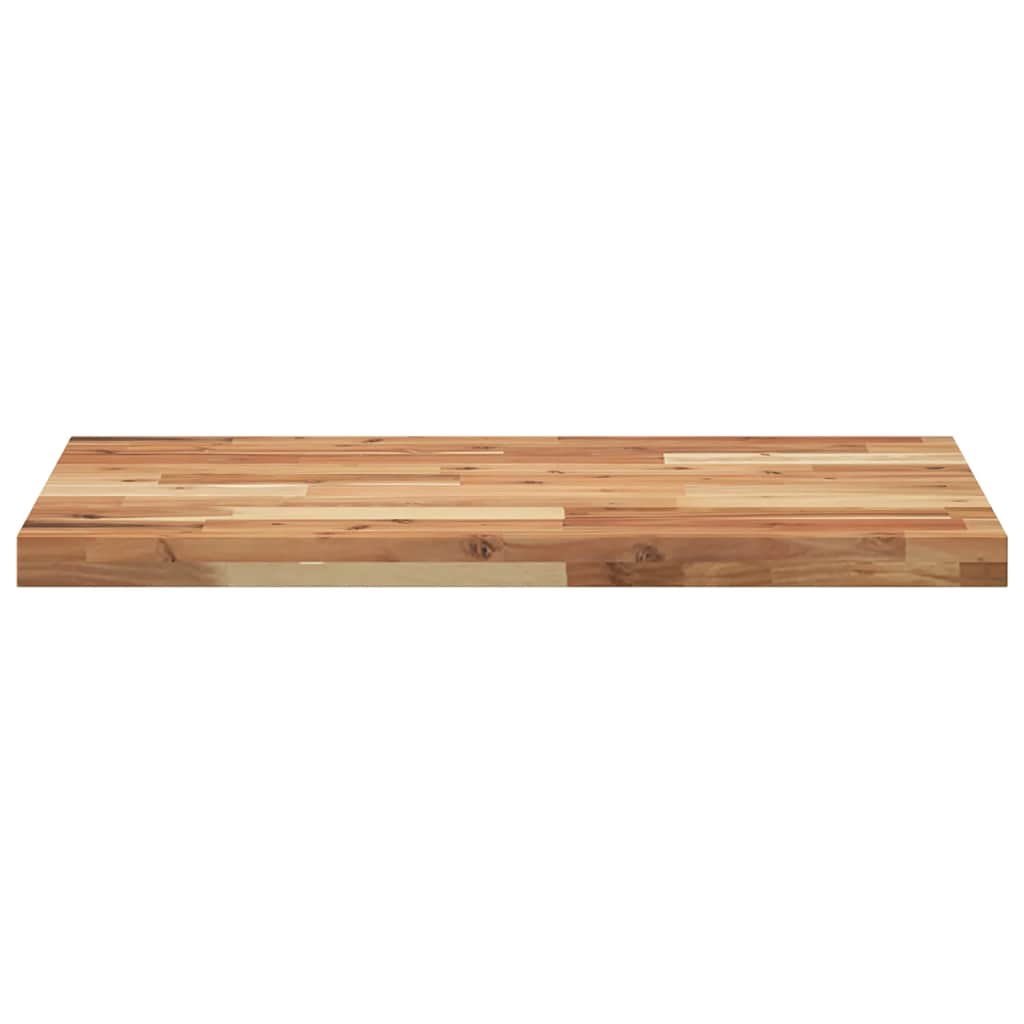 Tafelblad rechthoekig 80x50x4 cm massief acaciahout is nu te koop bij PeponiXL, paradijselijk wonen!