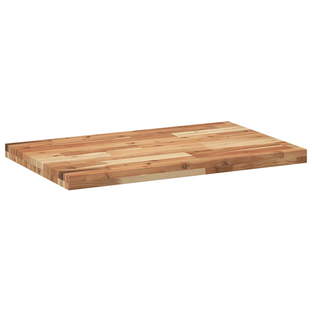 Tafelblad rechthoekig 120x50x4 cm massief acaciahout is nu te koop bij PeponiXL, paradijselijk wonen!
