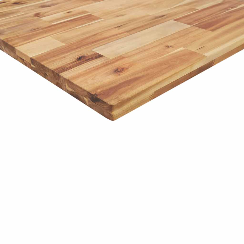 Tafelblad rechthoekig 120x50x4 cm massief acaciahout is nu te koop bij PeponiXL, paradijselijk wonen!