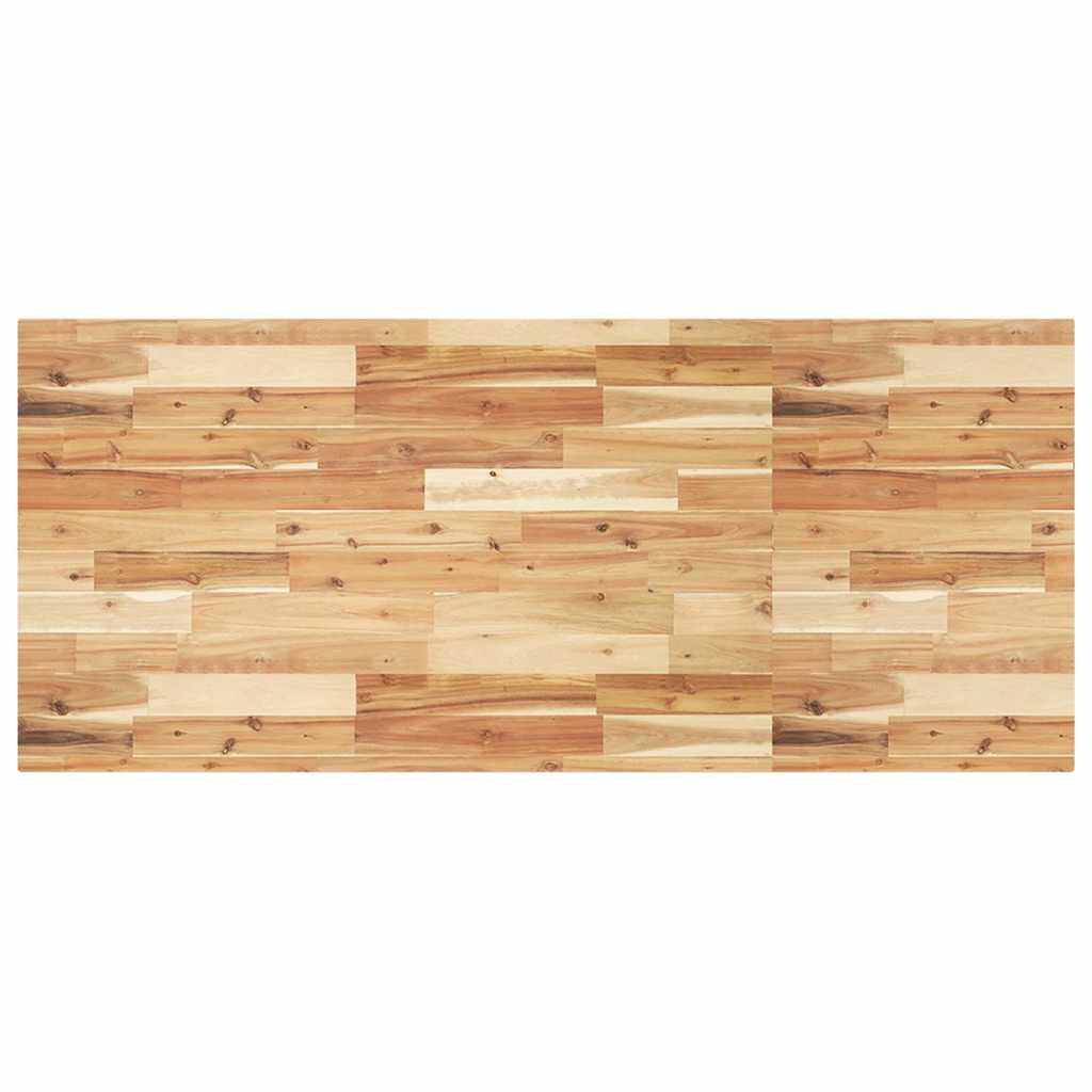 Tafelblad rechthoekig 120x60x4 cm massief acaciahout is nu te koop bij PeponiXL, paradijselijk wonen!