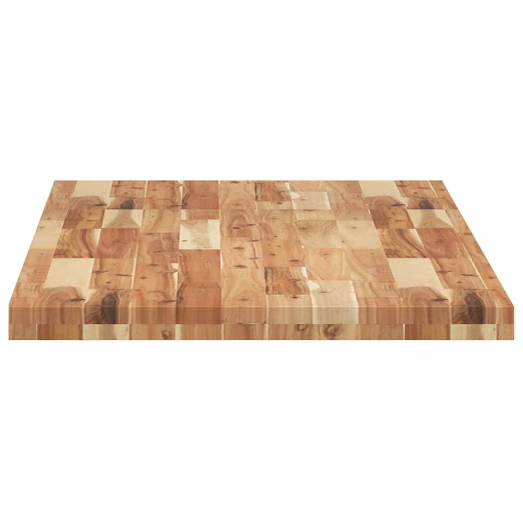 Tafelblad rechthoekig 120x60x4 cm massief acaciahout is nu te koop bij PeponiXL, paradijselijk wonen!