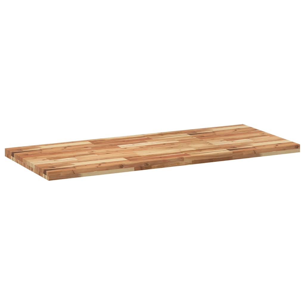 Tafelblad rechthoekig 120x60x4 cm massief acaciahout is nu te koop bij PeponiXL, paradijselijk wonen!