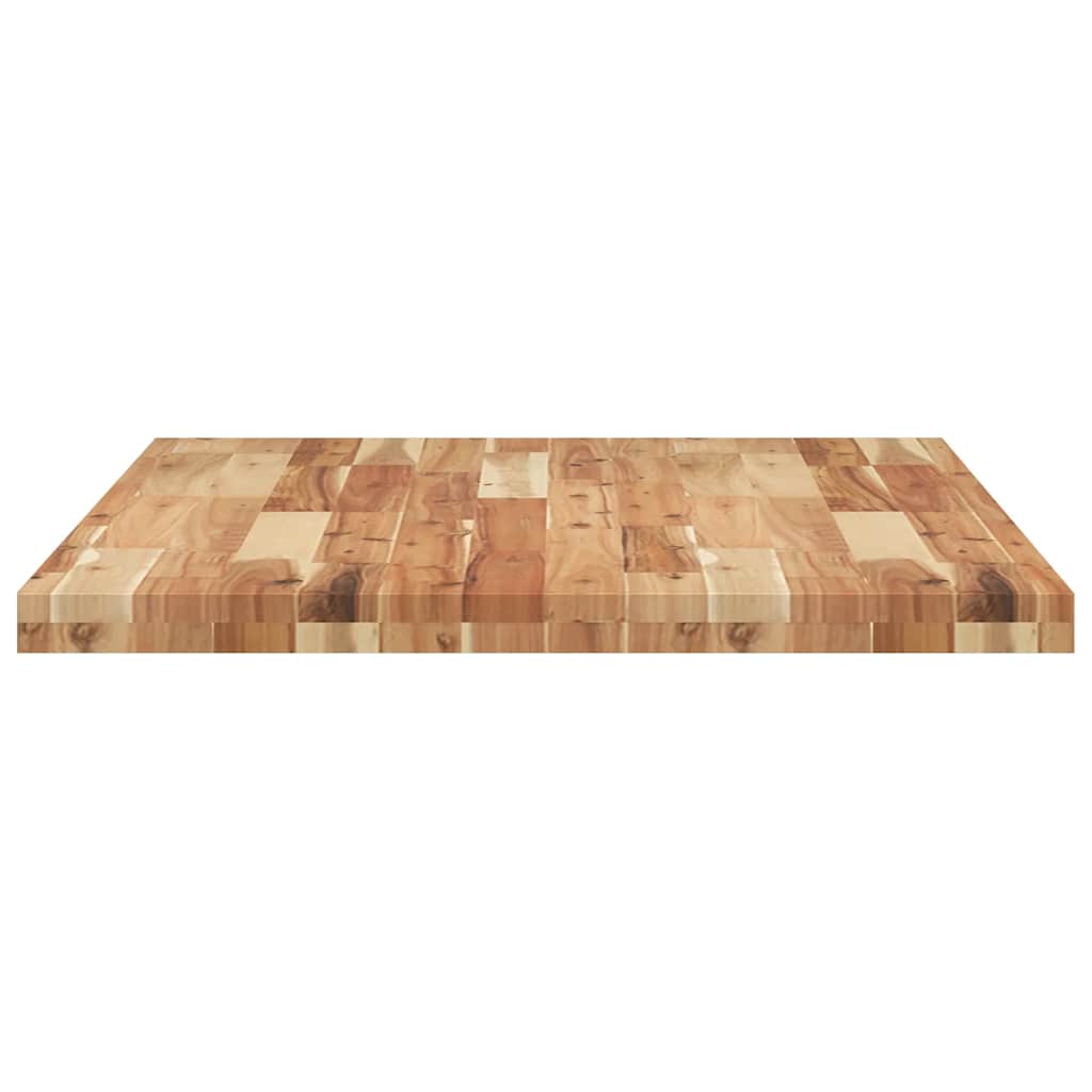 Tafelblad rechthoekig 100x70x4 cm massief acaciahout is nu te koop bij PeponiXL, paradijselijk wonen!