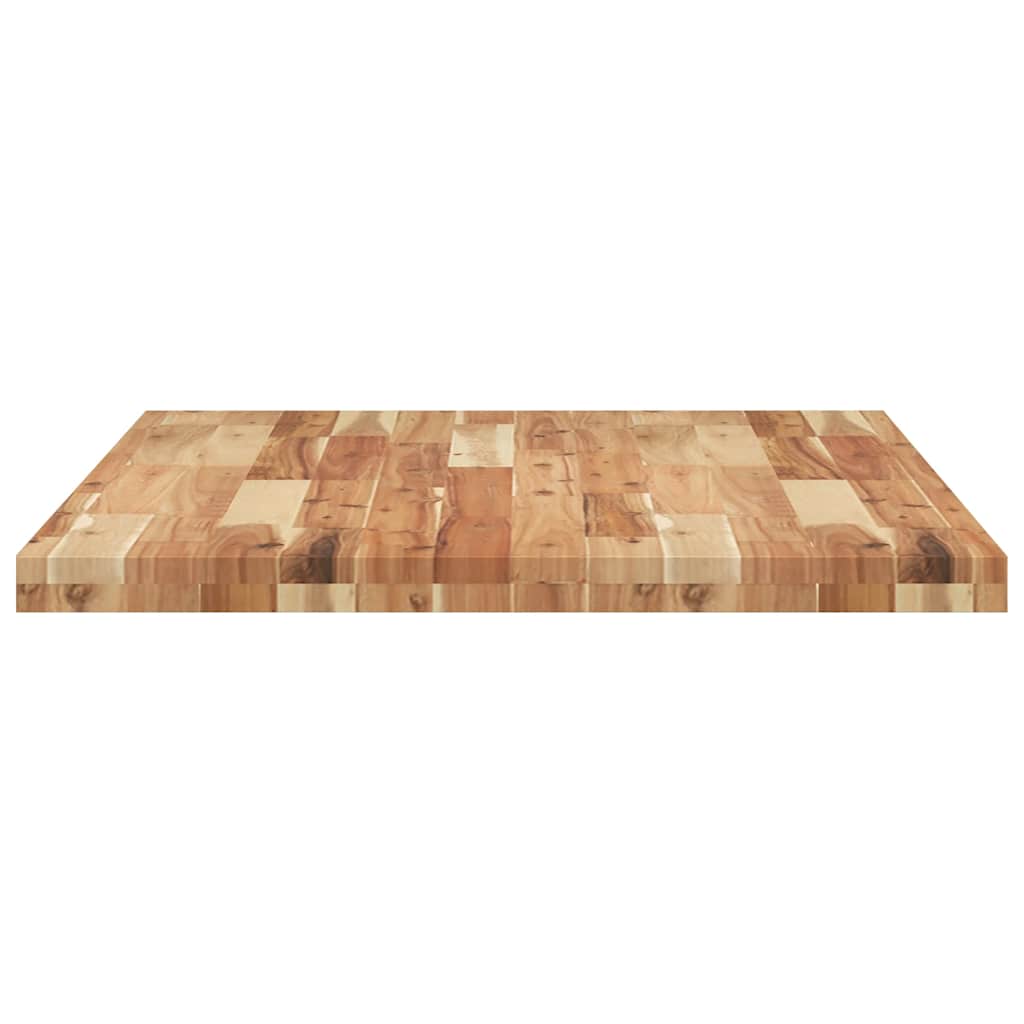 Tafelblad rechthoekig 120x70x4 cm massief acaciahout is nu te koop bij PeponiXL, paradijselijk wonen!