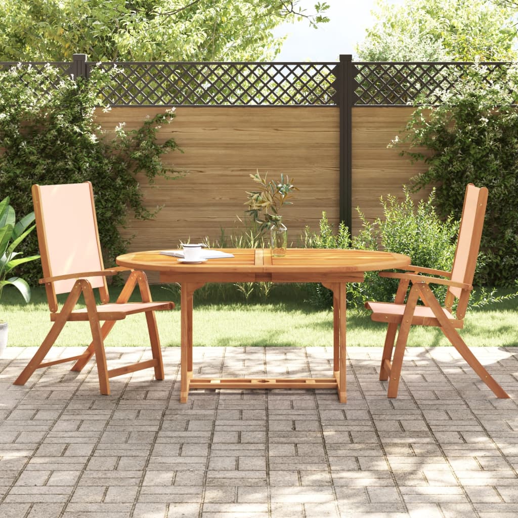 Tuinstoelen inklapbaar 2 st massief acaciahout en textileen is nu te koop bij PeponiXL, paradijselijk wonen!