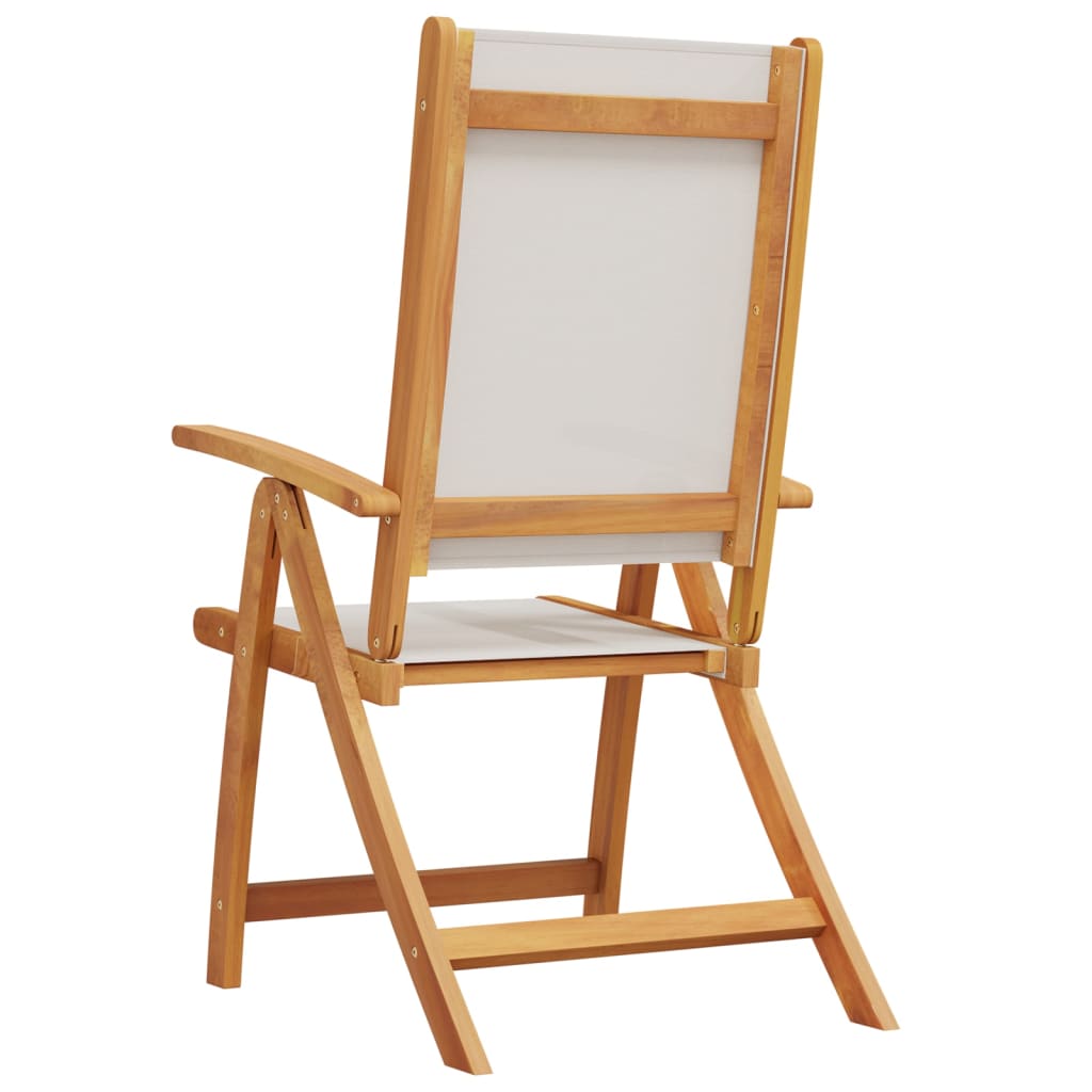 Tuinstoelen inklapbaar 2 st massief acaciahout en textileen is nu te koop bij PeponiXL, paradijselijk wonen!