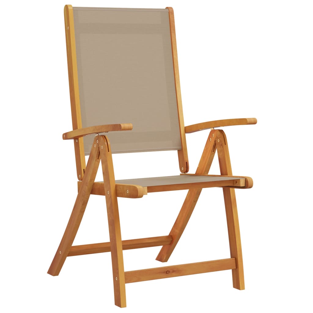 Tuinstoelen inklapbaar 2 st massief acaciahout en textileen is nu te koop bij PeponiXL, paradijselijk wonen!