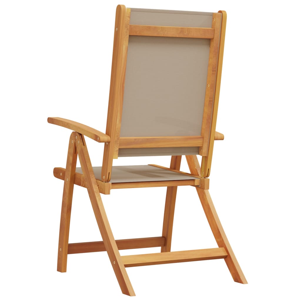 Tuinstoelen inklapbaar 2 st massief acaciahout en textileen is nu te koop bij PeponiXL, paradijselijk wonen!