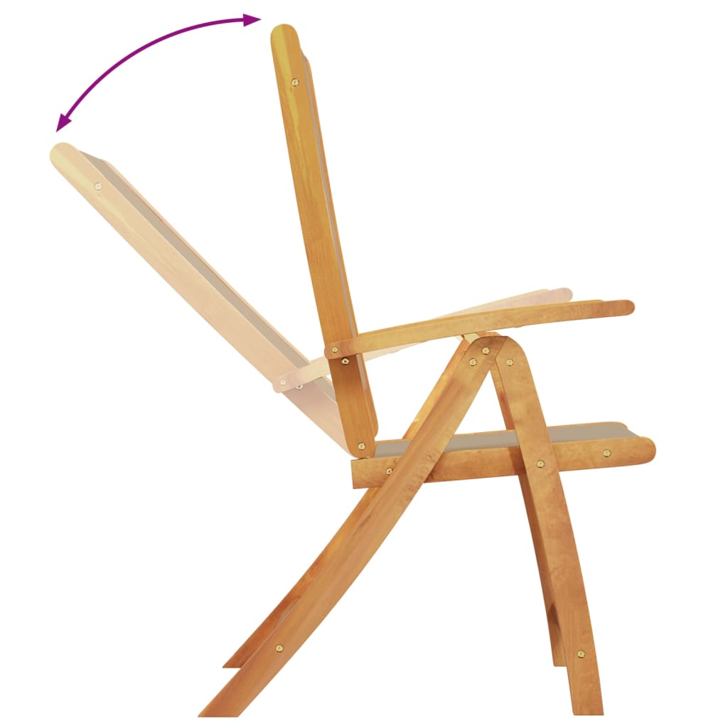 Tuinstoelen inklapbaar 2 st massief acaciahout en textileen is nu te koop bij PeponiXL, paradijselijk wonen!