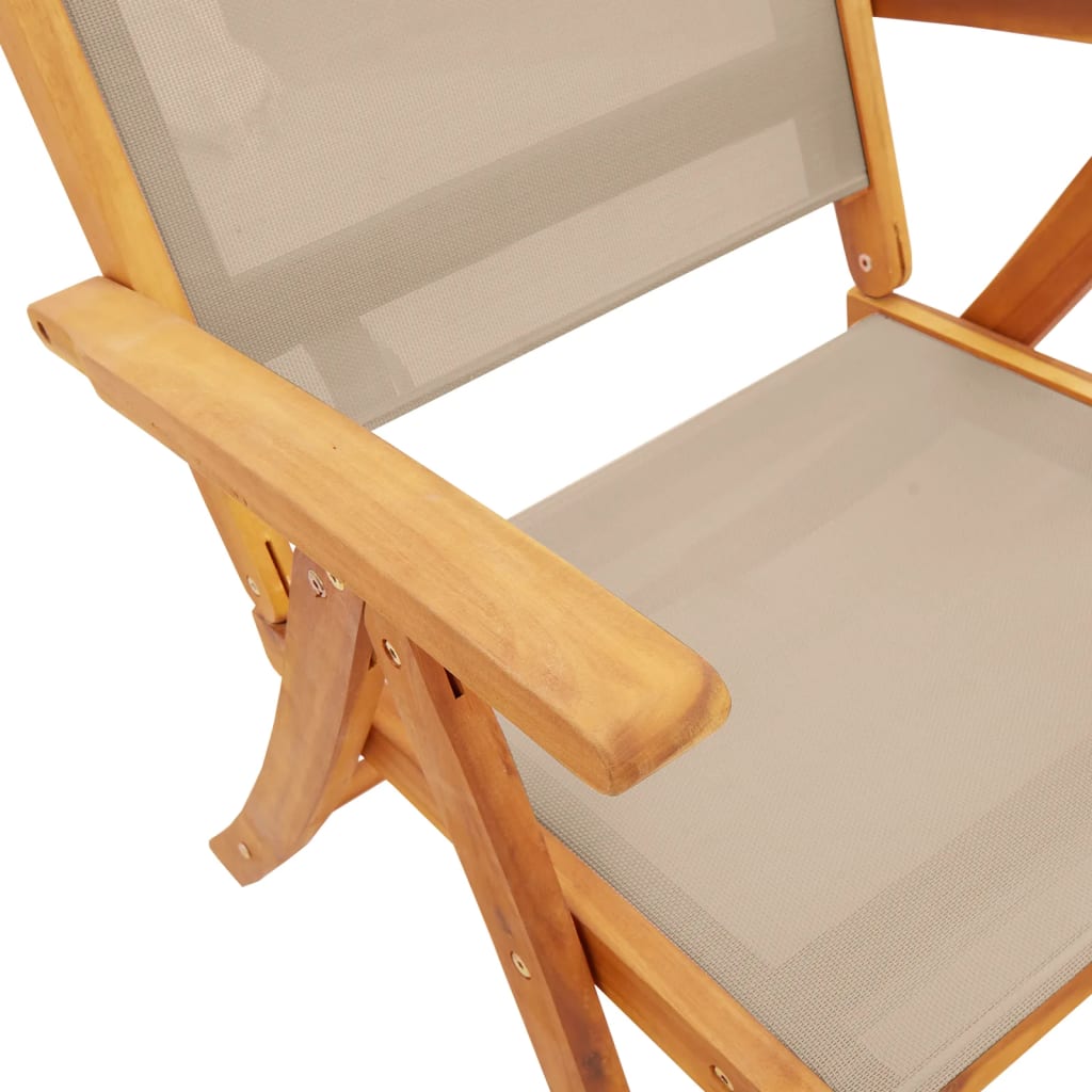 Tuinstoelen inklapbaar 2 st massief acaciahout en textileen is nu te koop bij PeponiXL, paradijselijk wonen!