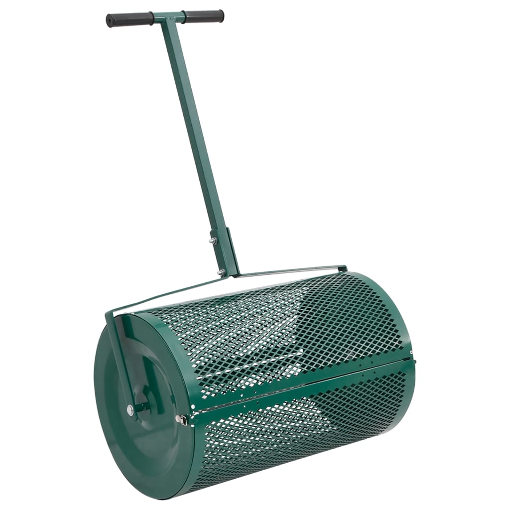 Compoststrooier 75L Ø40x60 cm staal groen is nu te koop bij PeponiXL, paradijselijk wonen!