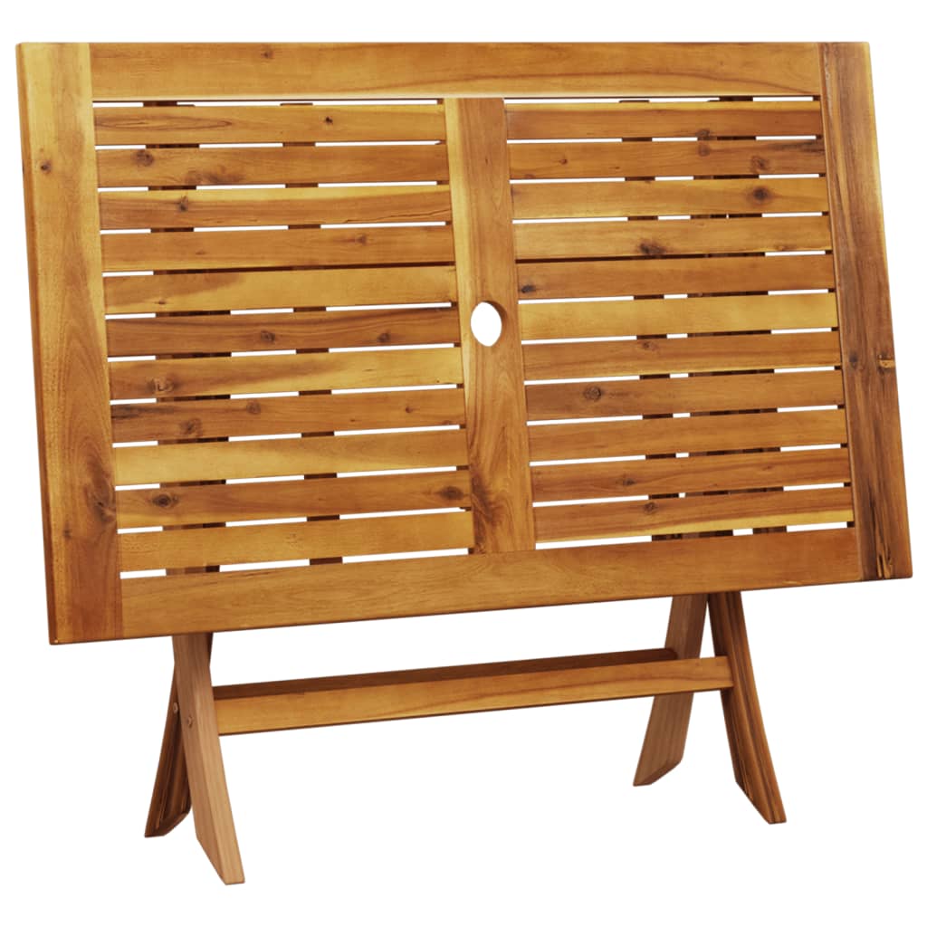 5-delige Tuinset massief hout en stof beige is nu te koop bij PeponiXL, paradijselijk wonen!