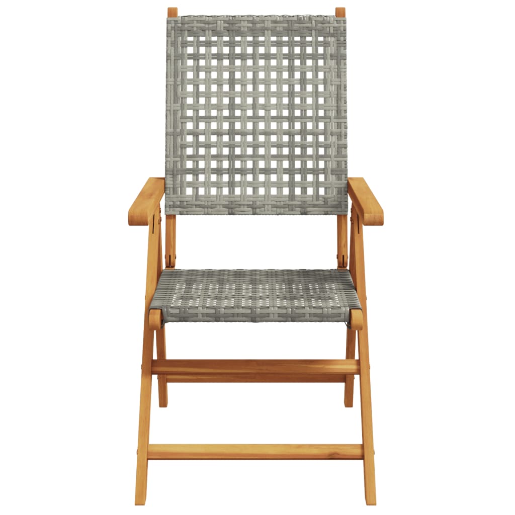 7-delige Tuinset poly rattan en massief hout grijs is nu te koop bij PeponiXL, paradijselijk wonen!