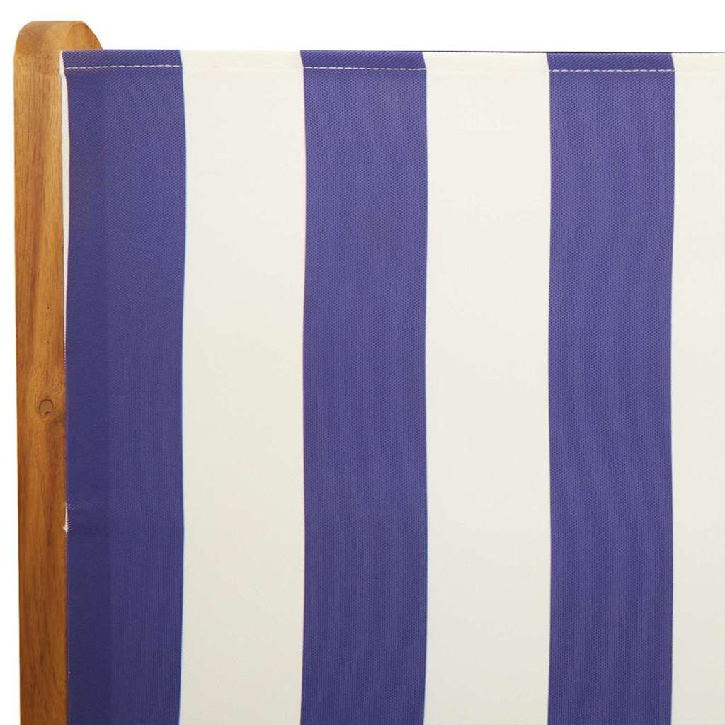 7-delige Tuinset massief hout en stof blauw en wit is nu te koop bij PeponiXL, paradijselijk wonen!