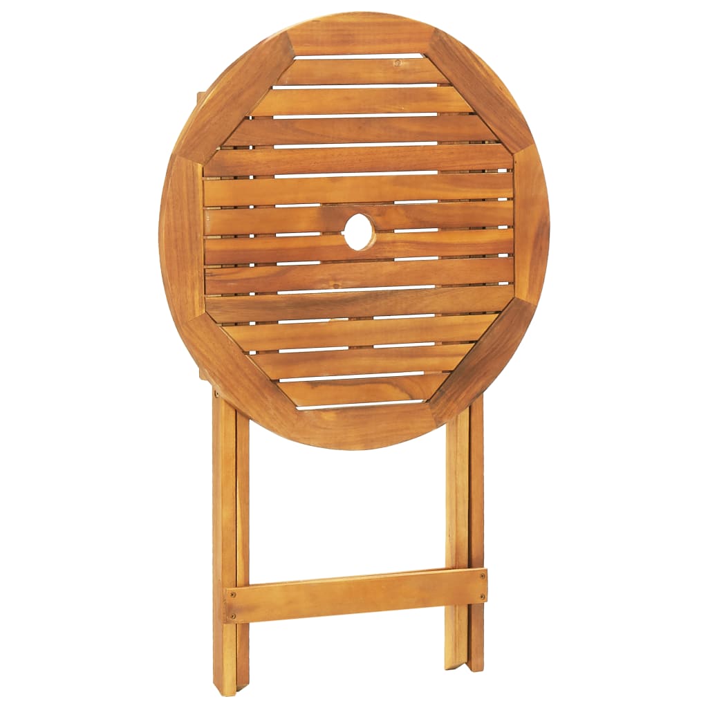 3-delige Bistroset poly rattan en massief hout beige is nu te koop bij PeponiXL, paradijselijk wonen!