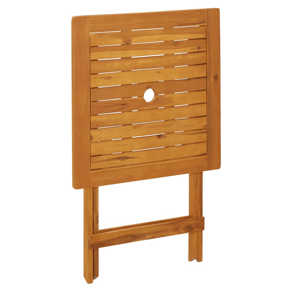 3-delige Bistroset stof en massief hout crèmewit is nu te koop bij PeponiXL, paradijselijk wonen!