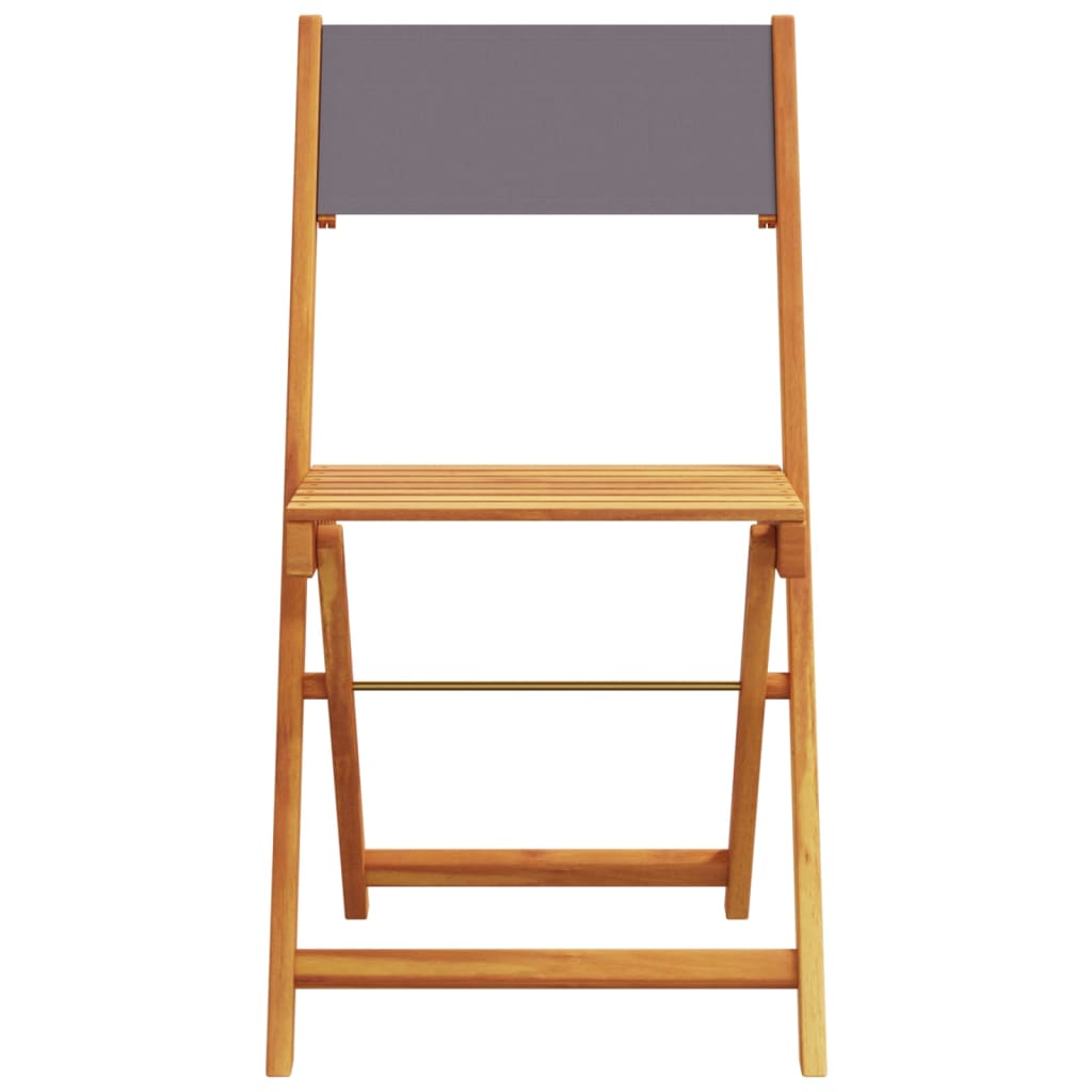 3-delige Bistroset stof en massief hout antracietkleurig is nu te koop bij PeponiXL, paradijselijk wonen!