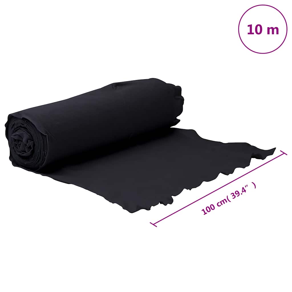Geotextielmembraan 1x10 m polyestervezel zwart is nu te koop bij PeponiXL, paradijselijk wonen!
