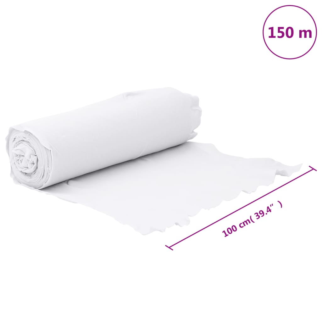 Geotextielmembraan 1x150 m polyestervezel wit is nu te koop bij PeponiXL, paradijselijk wonen!